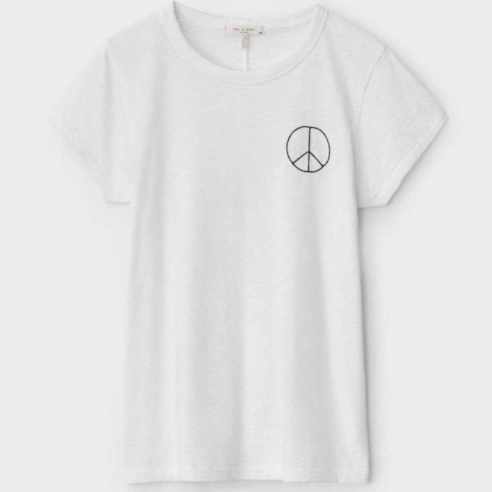 Rag and Bone Peace Sign Tee